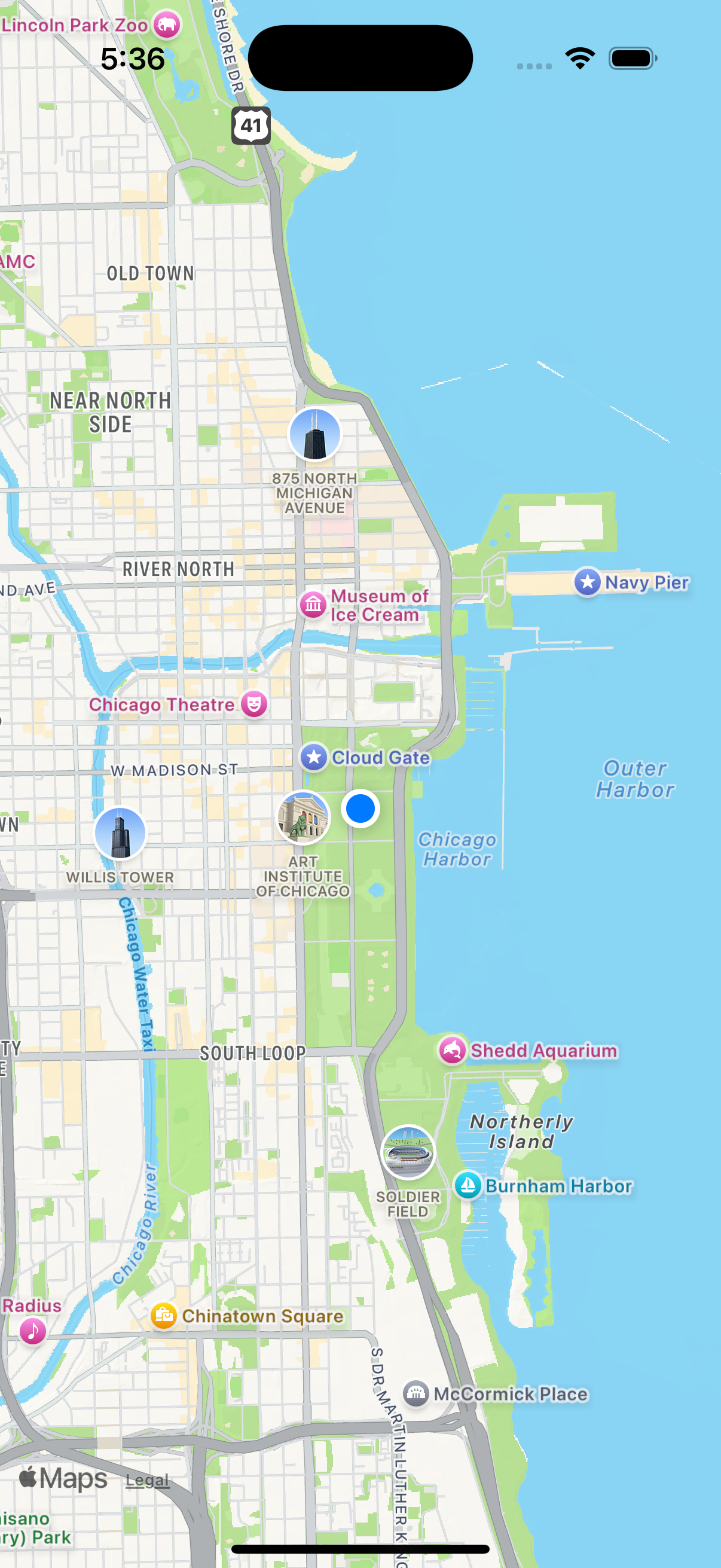 How to Display the User’s Location on a Map in SwiftUI